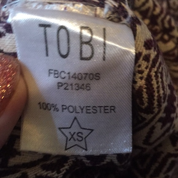 Tobi Polyester Print Pants - Picture 6 of 6
